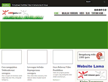 Tablet Screenshot of 1000guru.net